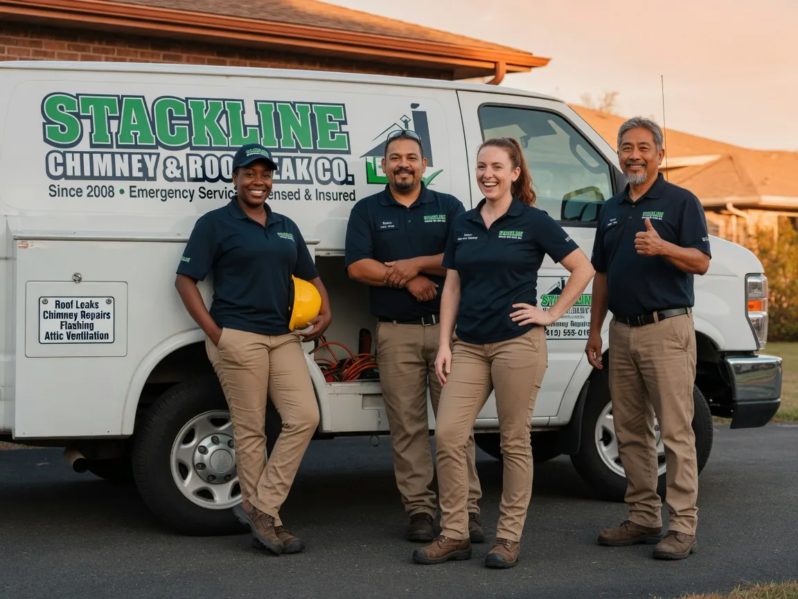 Chimney flashing repair company in Granite Bay, CA